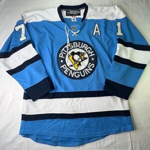 Pittsburgh Penguins Authentic Jersey Malkin Size 54 XL 2008 Winter Classic Style